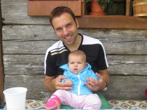 Andreas Neumann mit Tochter Julia