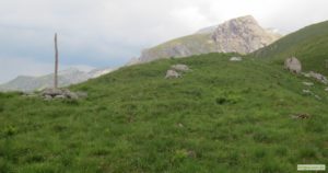 Gipfel des Hanauerlaubs im Hagengebirge