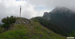 Gruberhörndl - Gipfel mit Gipfelkreuz