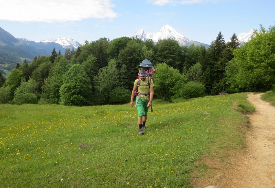 Mit Kleinkind auf die Kneifelspitze